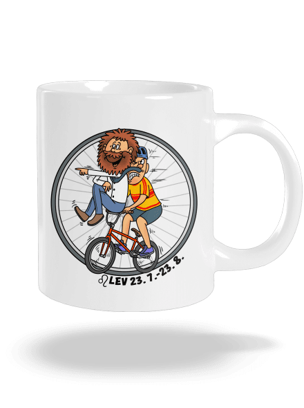 Cyklistický horoskop: Lev veľký hrnček White