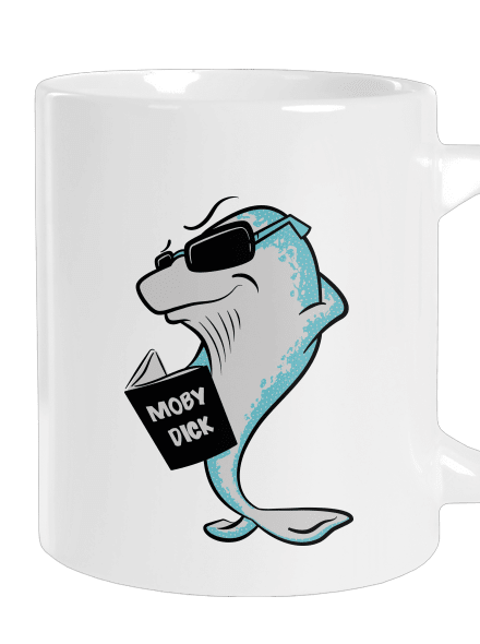 Moby Dick veľký hrnček White
