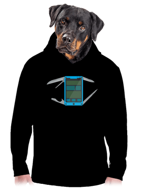 pánska mikina klokanka