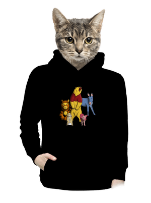 dámska mikina klokanka