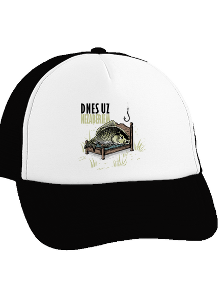 Dnes už nezaberiem šiltovka truckerka Black cap