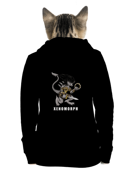 Xenomorph dámska mikina na zips Black