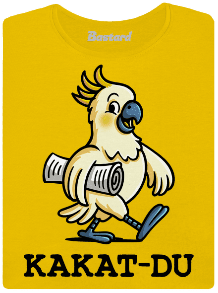 Kakat-du dámske tričko Yellow
