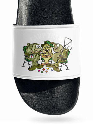 Carp Team šľapky White