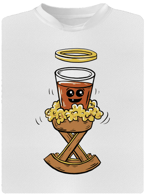 Panáčik v jasličkách detské športové tričko White