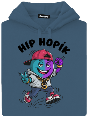 Hip Hopík dámska mikina klokanka Denim
