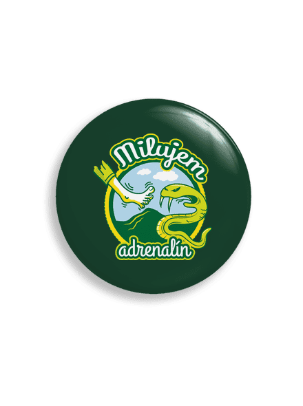 Milujem adrenalín placka 