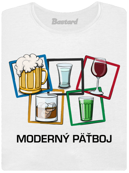 Moderný päťboj dámske tričko White