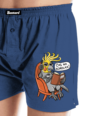 Korelax pánske trenky Blue