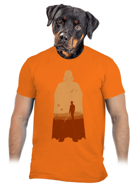 Skywalker pánske tričko Orange