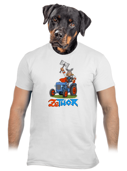 ZeThor pánske tričko White