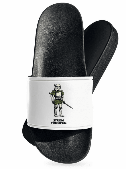 Strom trooper šľapky White