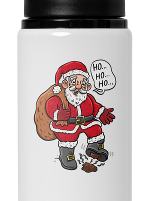 Ho ho ho  flaša na vodu White