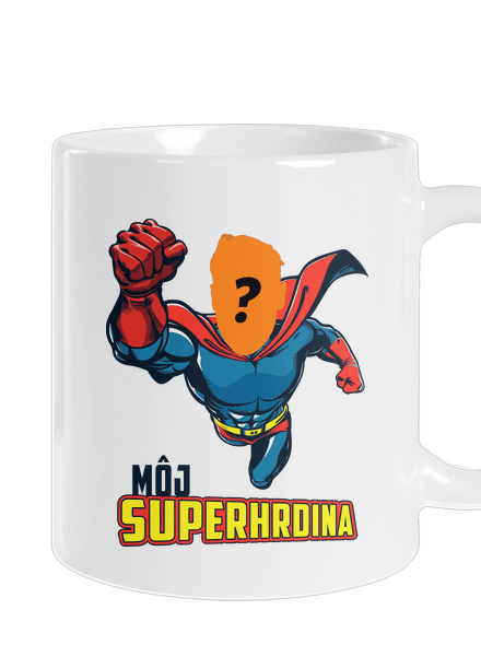 Môj superhrdina klasický hrnček White