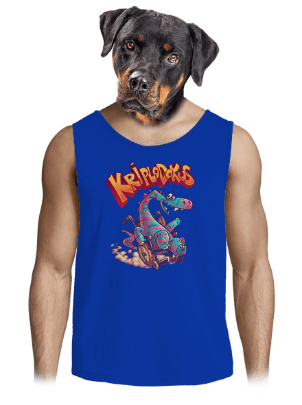 Kriplodokus pánske tielko Royal Blue