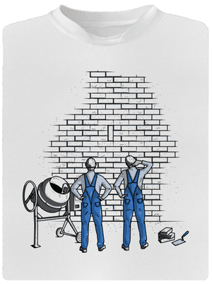 Murári pánske športové tričko White