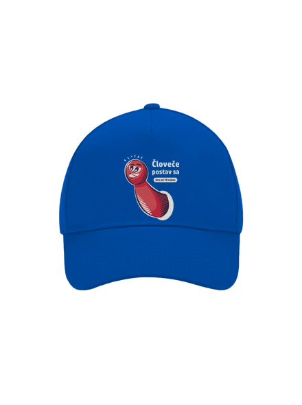 Človeče postav sa šiltovka baseballka Bright Royal