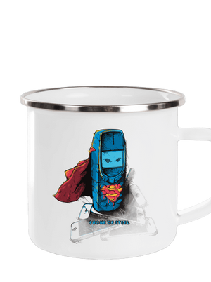 Mobil z ocele plecháčik White