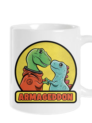 Armageddon klasický hrnček White