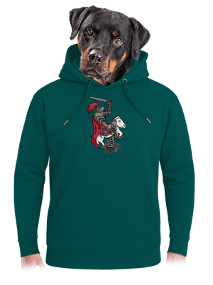 Rytier unisex mikina premium Emerald Green