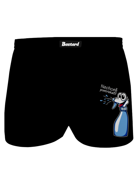 Orchidea a rozprašovač pánske trenky Black