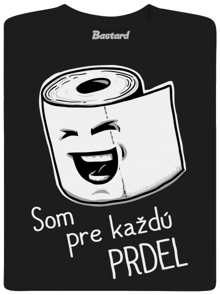 Prdel pánske tričko Black