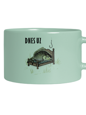 Dnes už nezaberiem hrnček makronka Mint Macaron