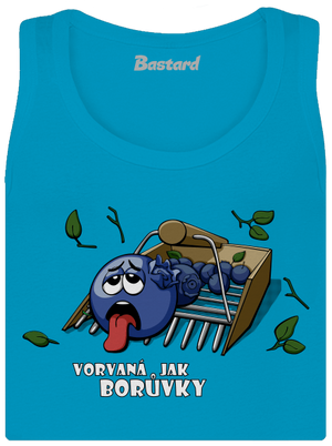 Čučoriedky dámske tielko klasické Blue Atol