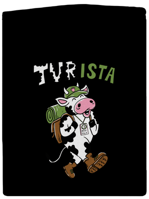 Tur na cestách dámska mikina na zips Black