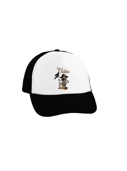 Jan Šiška šiltovka truckerka Black cap