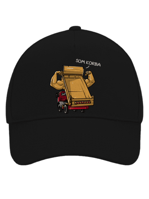 Korba šiltovka baseballka Black