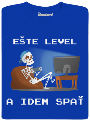 Ešte level pánske dlhý rukáv Royal Blue