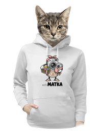 dámska mikina klokanka