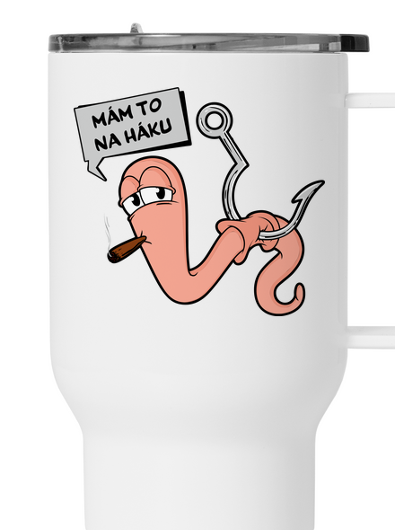 Na háku termohrnček White
