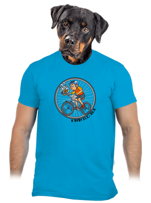 Cyklistický horoskop: Ryby pánske tričko Atoll