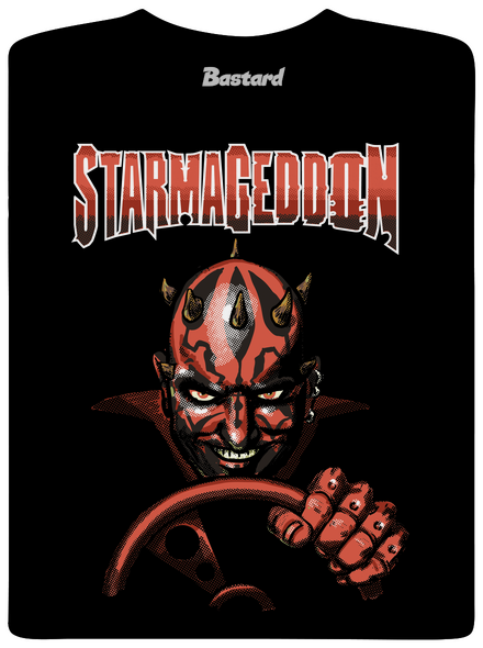 Starmageddon pánske dlhý rukáv Black