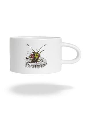 DJ Cvrček hrnček makronka White