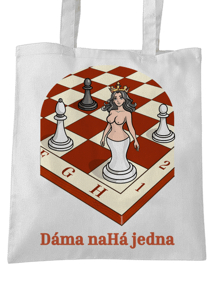 Dáma nahá jedna taška White