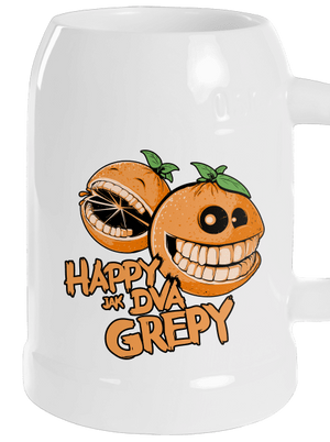 Happy grepy polliter White