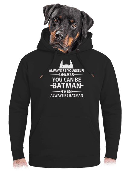 Batman unisex mikina premium Dark Black