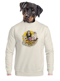 unisex mikina bez kapucne