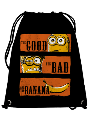 Hodný zlý a banán vak Black