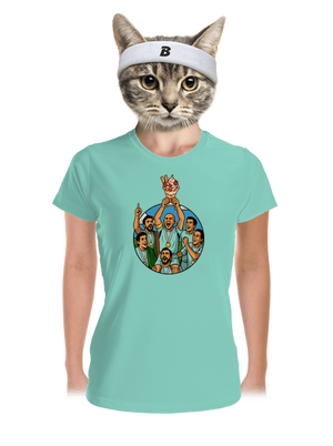 Pohár dámske športové tričko Mint Mal