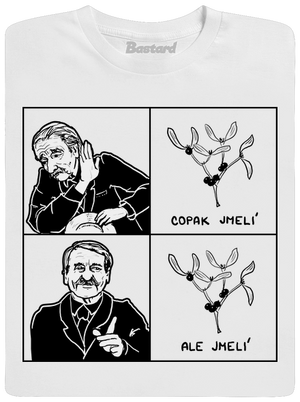 Cimrman: Copak jmelí pánske dlhý rukáv White