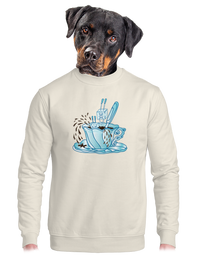 unisex mikina bez kapucne