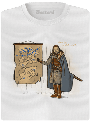 Winter dámske športové tričko White