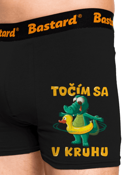 Točím sa v kruhu boxerky Black