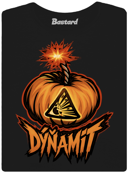 Dýňamit dámske tričko Black