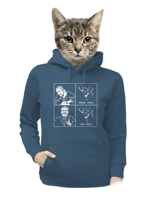 Cimrman: Copak jmelí dámska mikina klokanka Denim