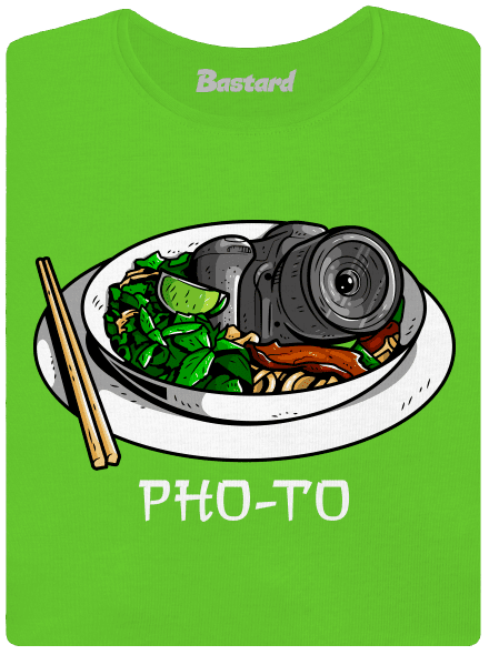 Pho-to dámske tričko Apple Green